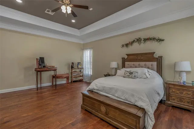 a bathroom with double sink and a mirror