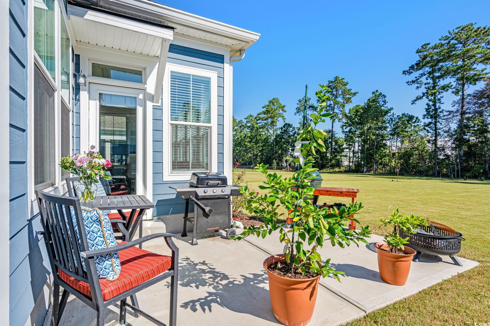 191 Blackwater Drive Murrells Inlet, SC 29576 - Photo 30 of 40 View of patio / terrace with a grill