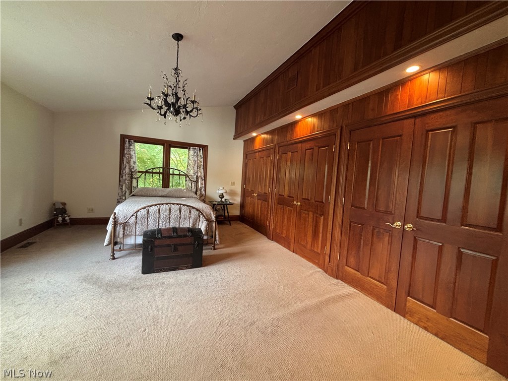 385 Cochran Road Aurora, OH 44202 - Photo 11 of 35 Master Suite. Floor to ceiling customer closets and storage.