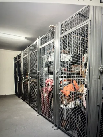 a view of parking garage