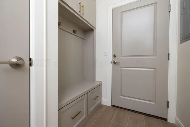 a view of a walk in closet