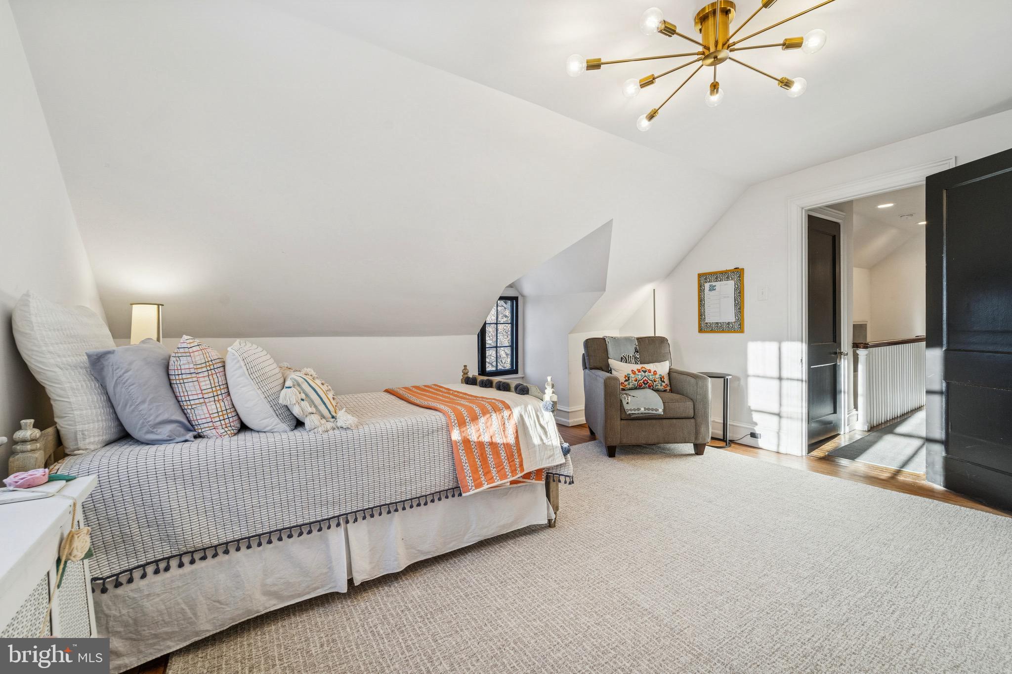 1221 Church Road Wyncote, PA 19095 - Photo 39 of 51 a bedroom with a bed couch and window