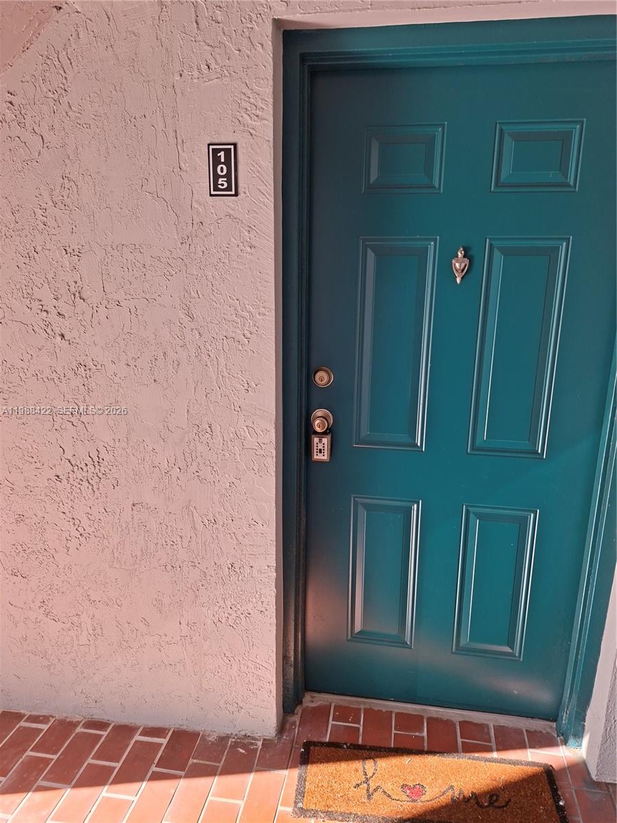 3901 Southwest 109th Avenue, Unit 6 Miami, FL 33165 - Photo 12 of 12 a view of front door