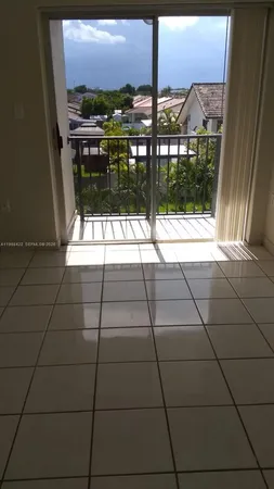 a view of a terrace with wooden floor