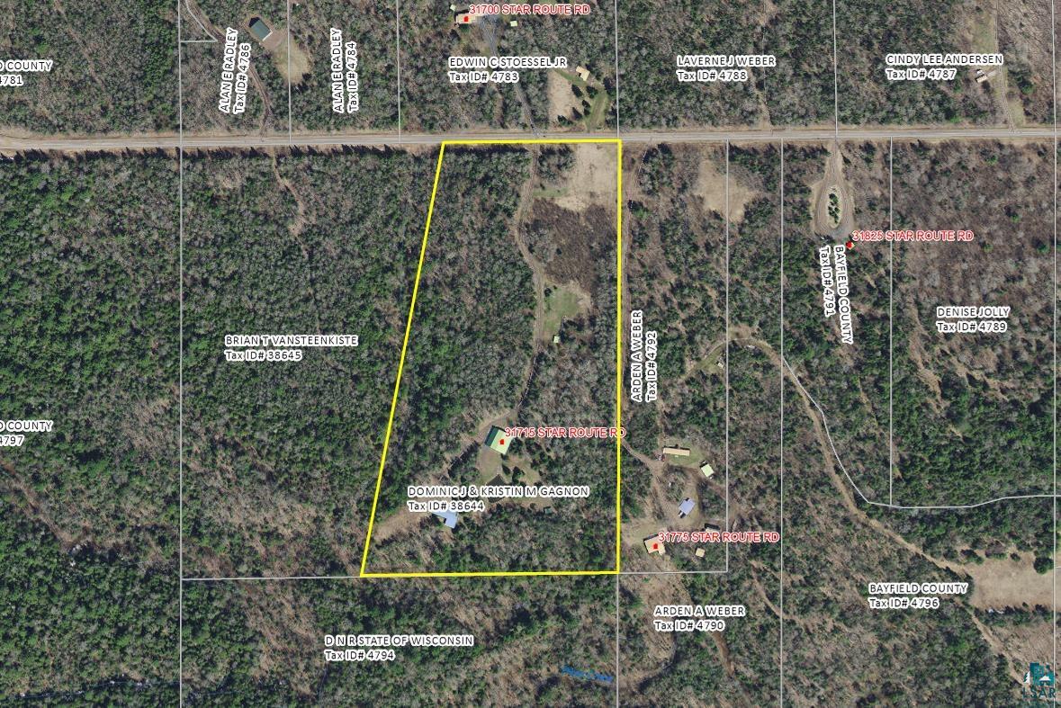 31715 Star Rte Road Bayfield, WI 54814 - Photo 11 of 63 Aerial Map Close View