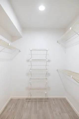 wooden floor in a room