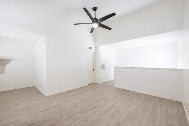 wooden floor in an empty room