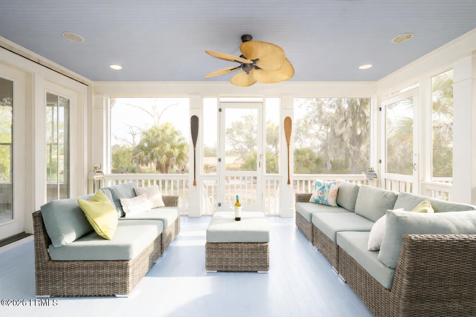 103 Bull Point Drive Seabrook, SC 29940 - Photo 14 of 71 103 Bull Point Drive - Screened Porch