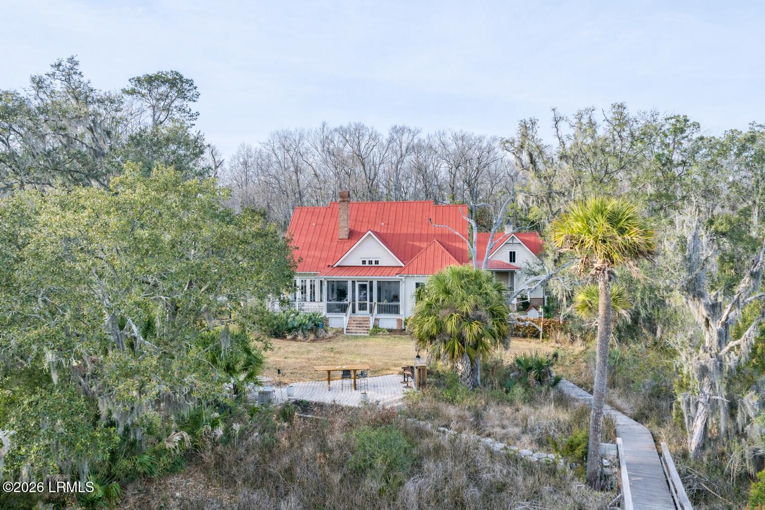 103 Bull Point Drive Seabrook, SC 29940 - Photo 58 of 77 103 Bull Point Drive - Back of House