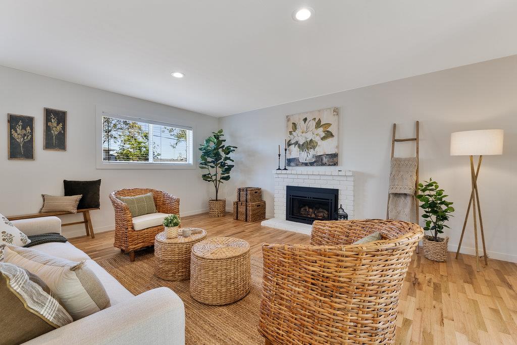 135 Baltusrol Drive Aptos, CA 95003 - Photo 4 of 32 a living room with furniture and a fireplace