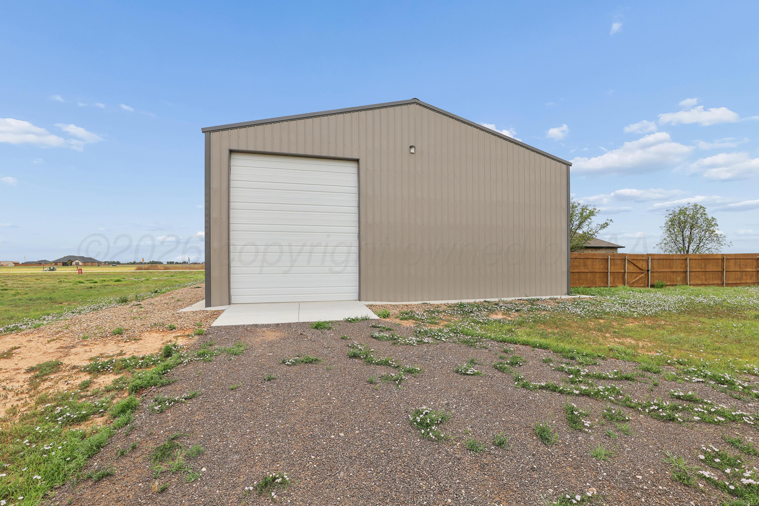 13466 Antenor Road Amarillo, TX 79124 - Photo 47 of 48 46-Shop Back View
