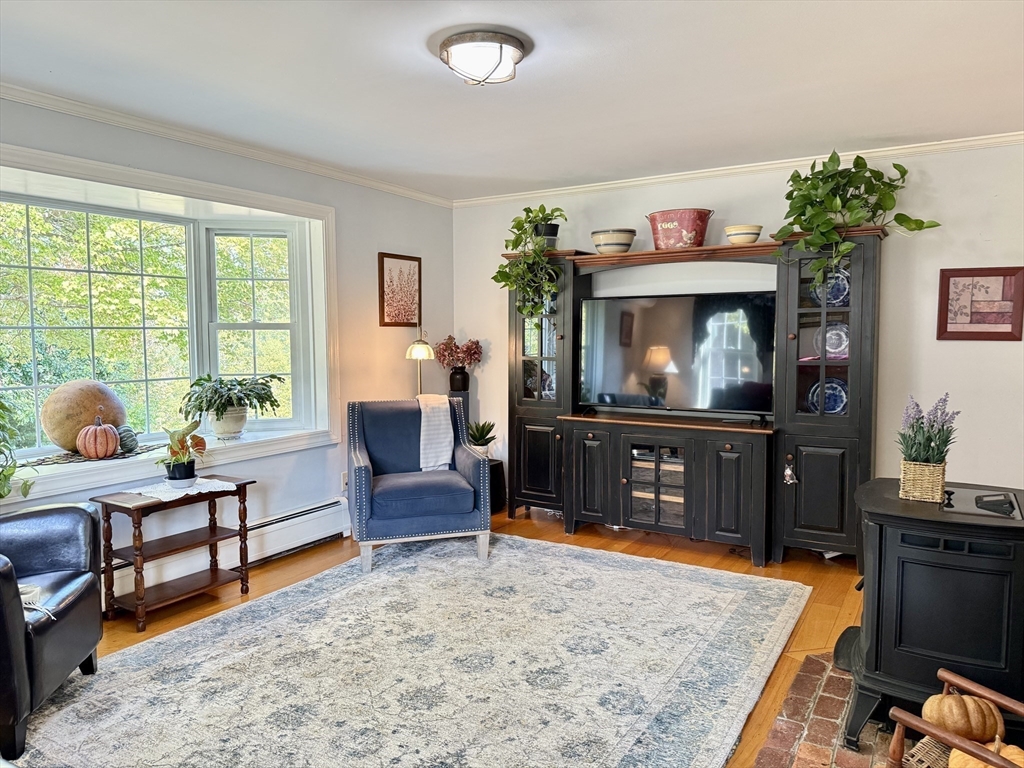 41 Hog Hollow Road Buckland, MA 01370 - Photo 13 of 42 a living room with furniture and a flat screen tv