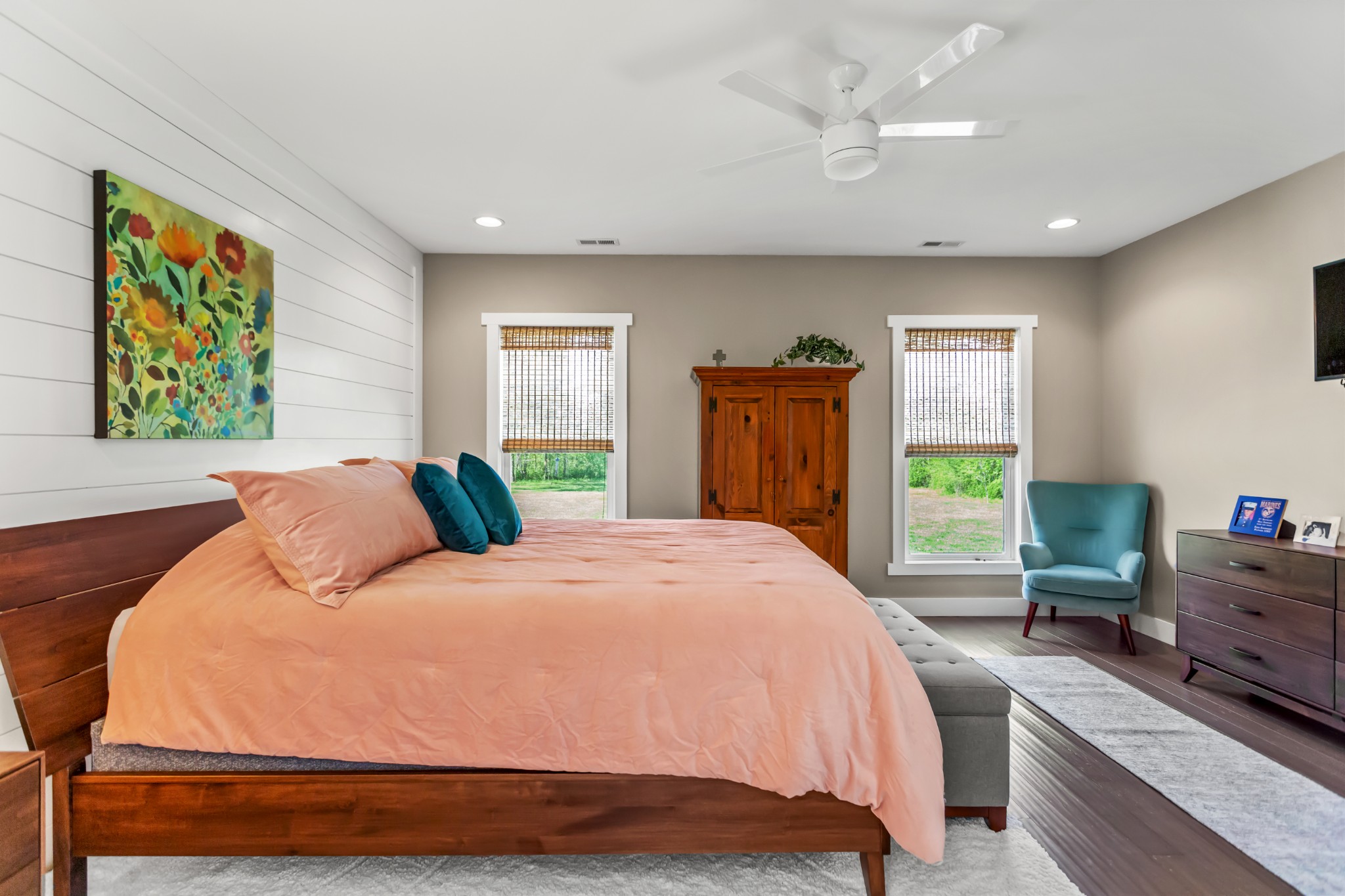 11484 Patterson Road Rockvale, TN 37153 - Photo 20 of 32 a bedroom with a bed and a couch