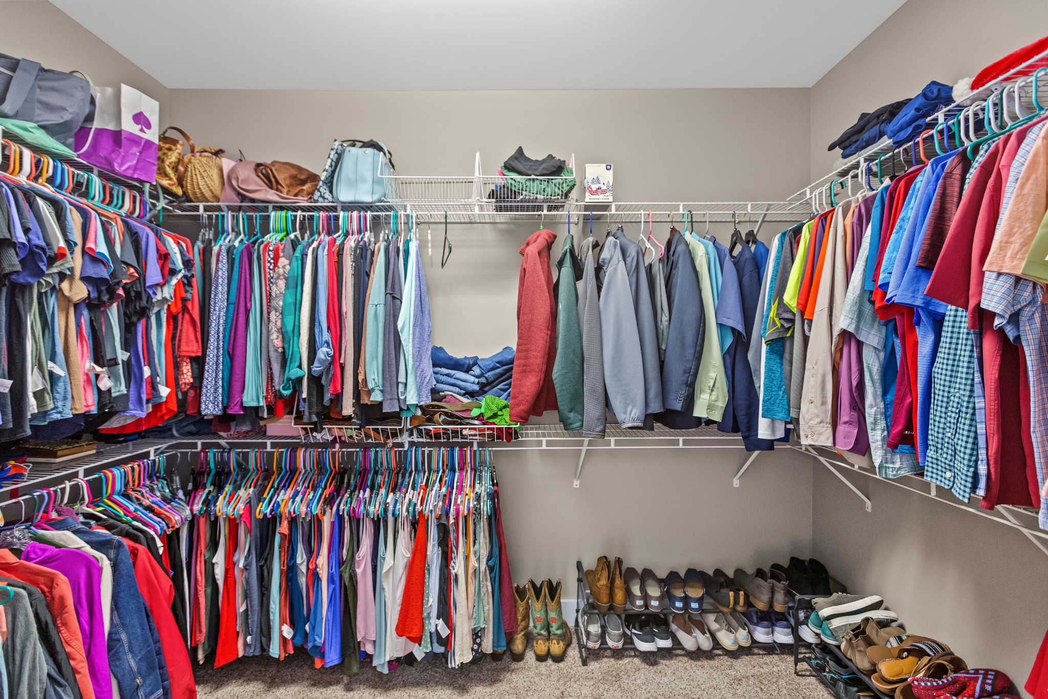11484 Patterson Road Rockvale, TN 37153 - Photo 25 of 32 a view of walk in closet with clothes