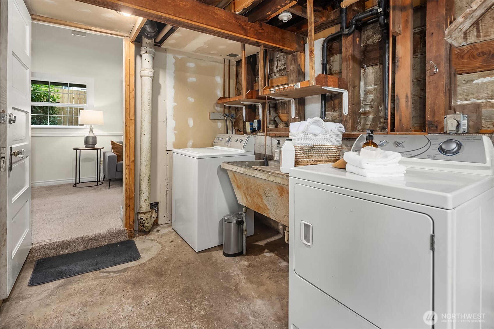 5519 18th Avenue South Seattle, WA 98108 - Photo 26 of 32 a utility room with dryer and washer