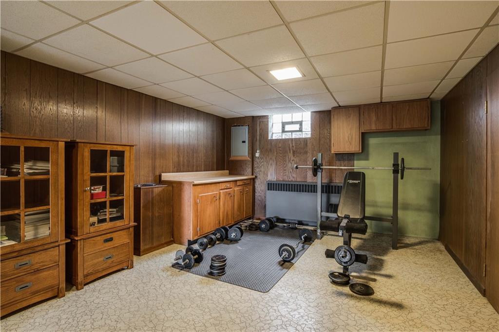 249 Barbara Drive McKees Rocks, PA 15136 - Photo 17 of 20 The additional room off of the game room is great for an exercise area, crafts or even a home office offering natural light.