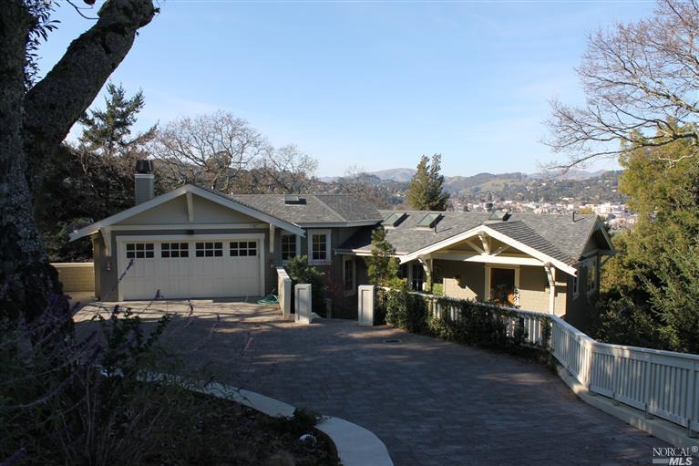 551 Bret Harte Road San Rafael, CA 94901 - Photo 1 of 1 a house with trees in the background