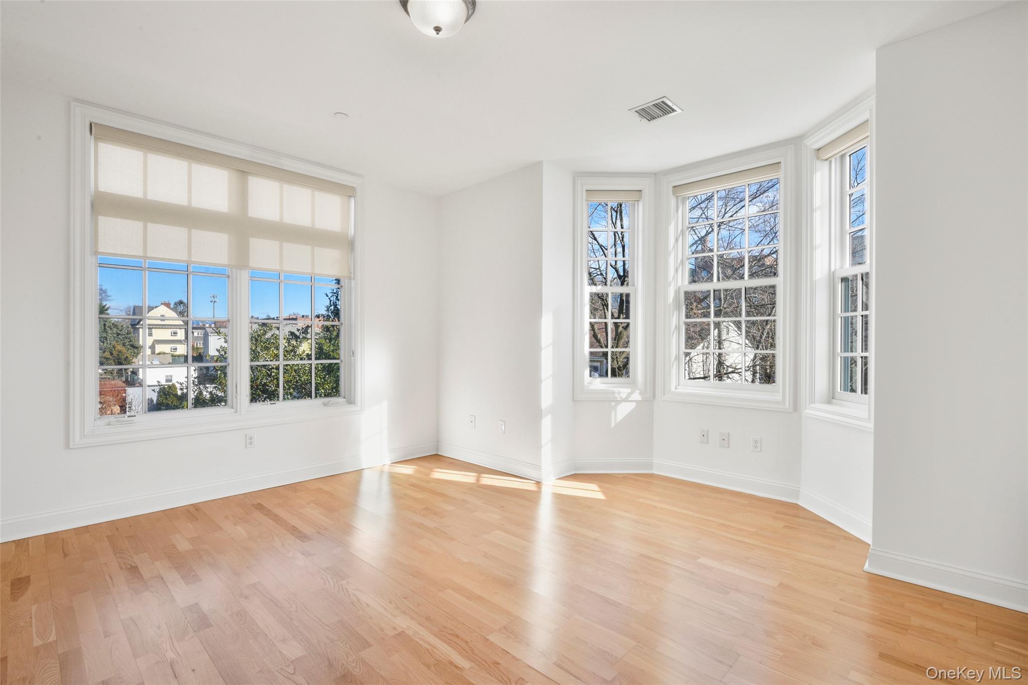 55 1st Street, Unit 207 Pelham, NY 10803 - Photo 13 of 23 Primary bedroom with light wood-type flooring and plenty of natural light
