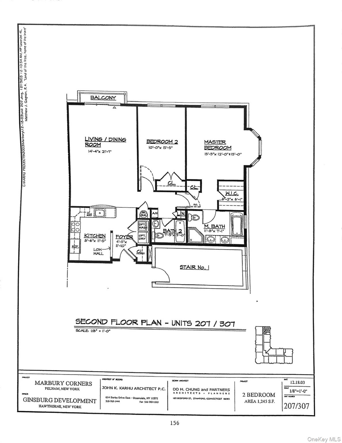 55 1st Street, Unit 207 Pelham, NY 10803 - Photo 23 of 23 View of room layout