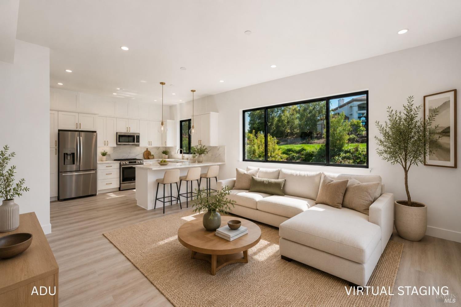 3701 Cross Creek Road Santa Rosa, CA 95403 - Photo 11 of 20 ADU living room and kitchen