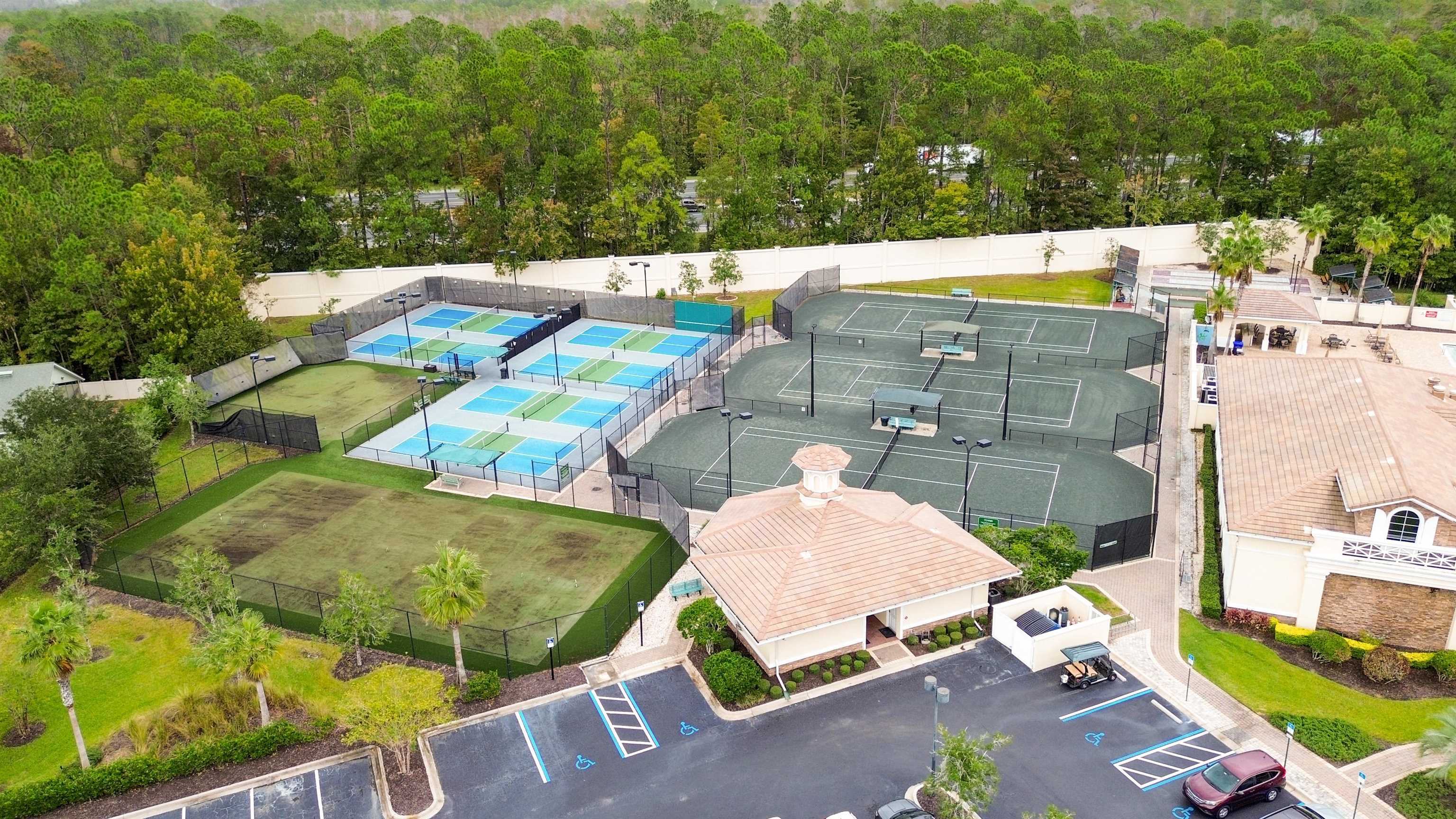 778 Copperhead Circle St. Augustine, FL 32092 - Photo 32 of 35 an aerial view of residential houses with outdoor space