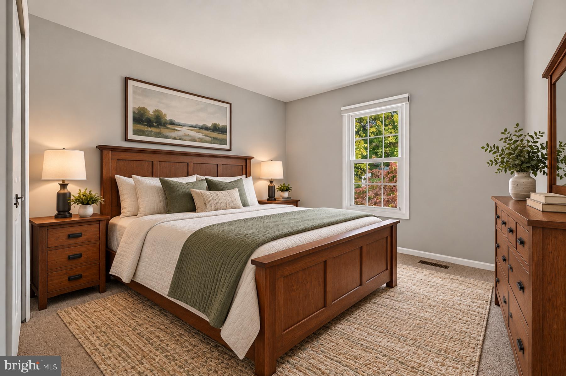 303 Riding Ridge Road Annapolis, MD 21403 - Photo 34 of 48 Bedroom Three with Virtual Staging