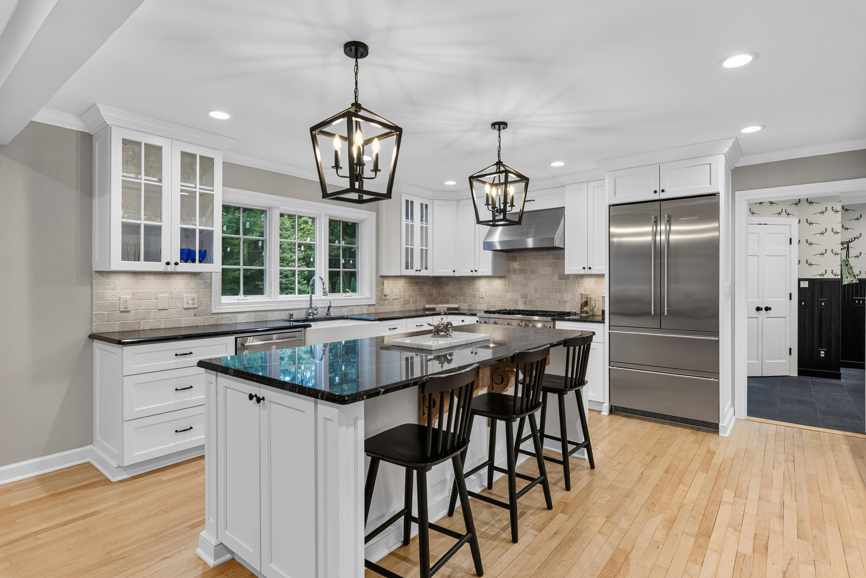 9830 North Otto Road Mequon, WI 53092 - Photo 15 of 61 Stainless appliances & farmhouse sink