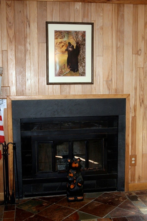 9 Powderidge Road Snowshoe, WV 26209 - Photo 4 of 19 Log fireplace