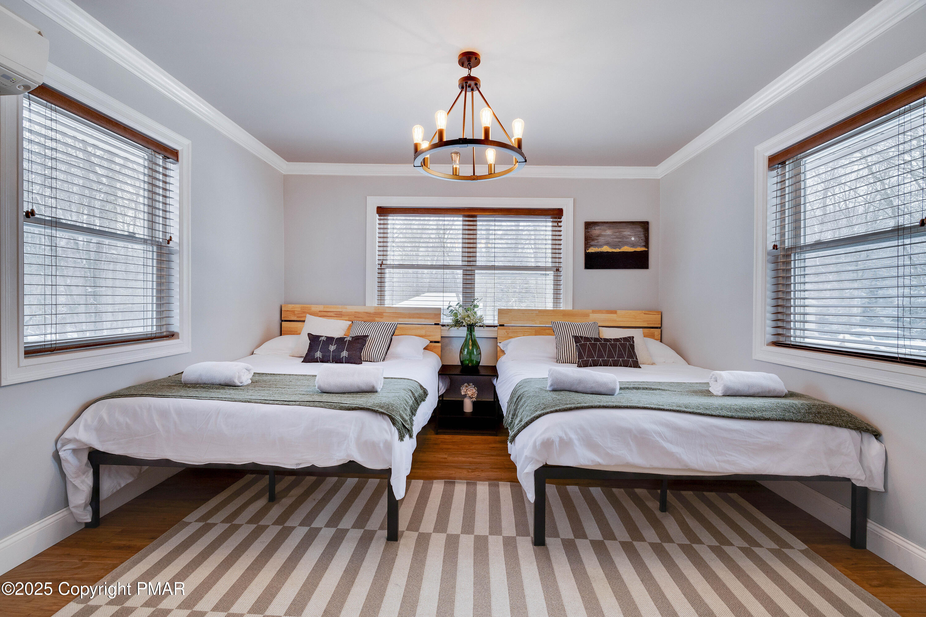 3137 Fern Road Pocono Summit, PA 18346 - Photo 18 of 51 a bedroom with furniture and a window
