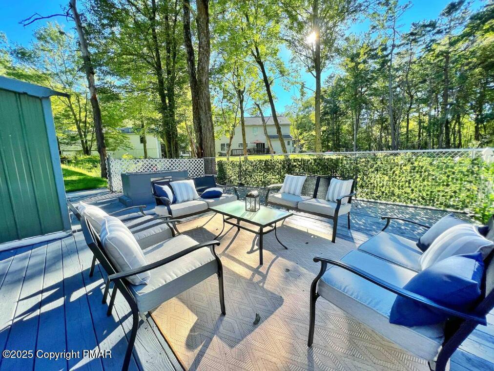 3137 Fern Road Pocono Summit, PA 18346 - Photo 36 of 51 a patio view with patio