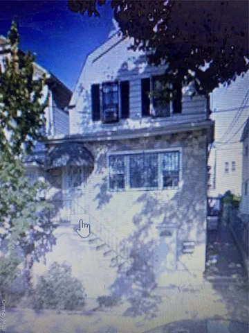 a view of a fireplace with a tree