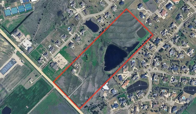 a city view with a multi story building