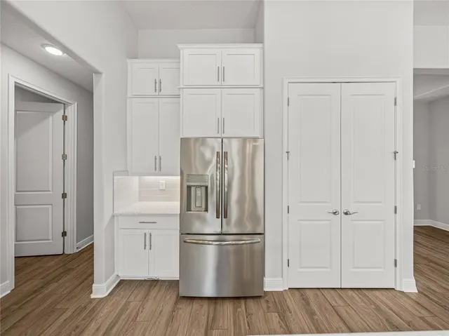 a view of empty room