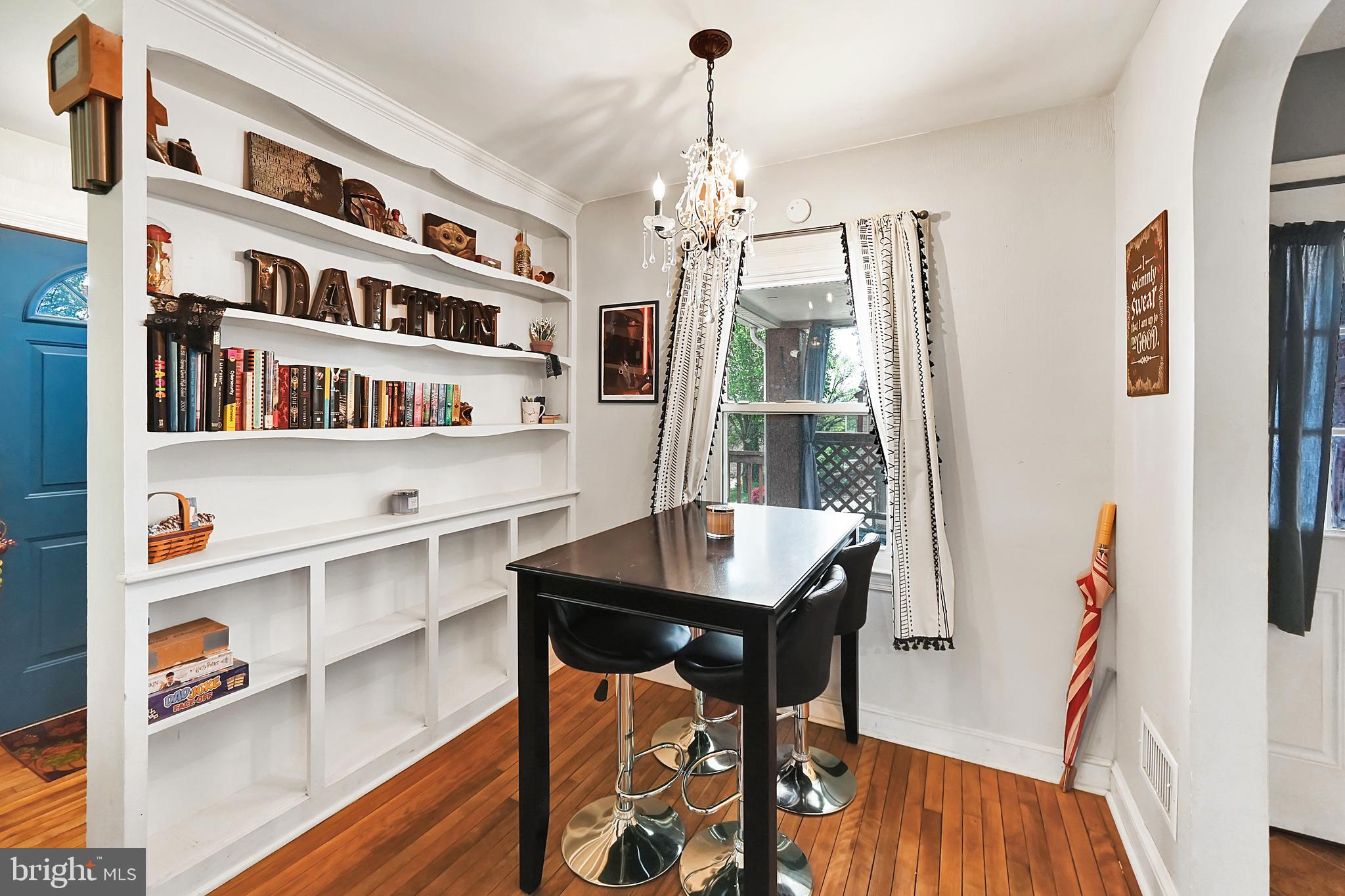 417 Corbin Road York, PA 17403 - Photo 14 of 34 Dining area and built-in bookshelves.