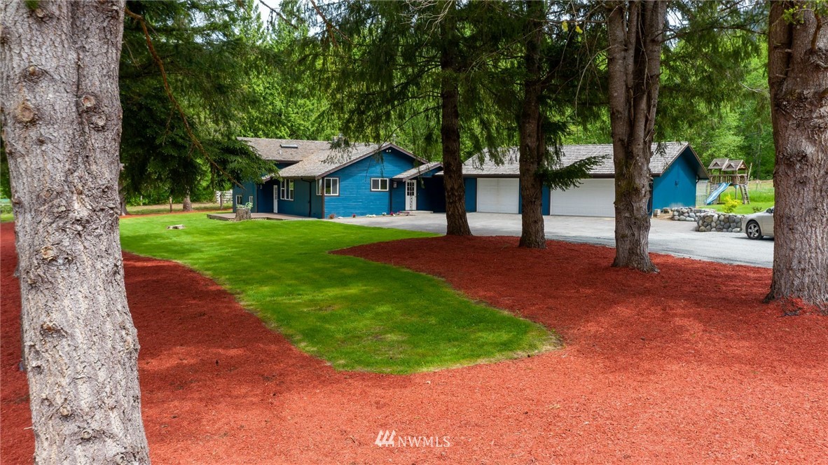 4086 Linnell Road Deming, WA 98244 - Photo 35 of 38 a view of a yard in front of house
