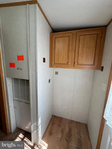 a view of backyard with a garden and entertaining space