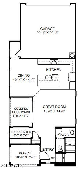 3661 East STILES Lane Gilbert, AZ 85295 - Photo 2 of 13 Residence IV - First Floor