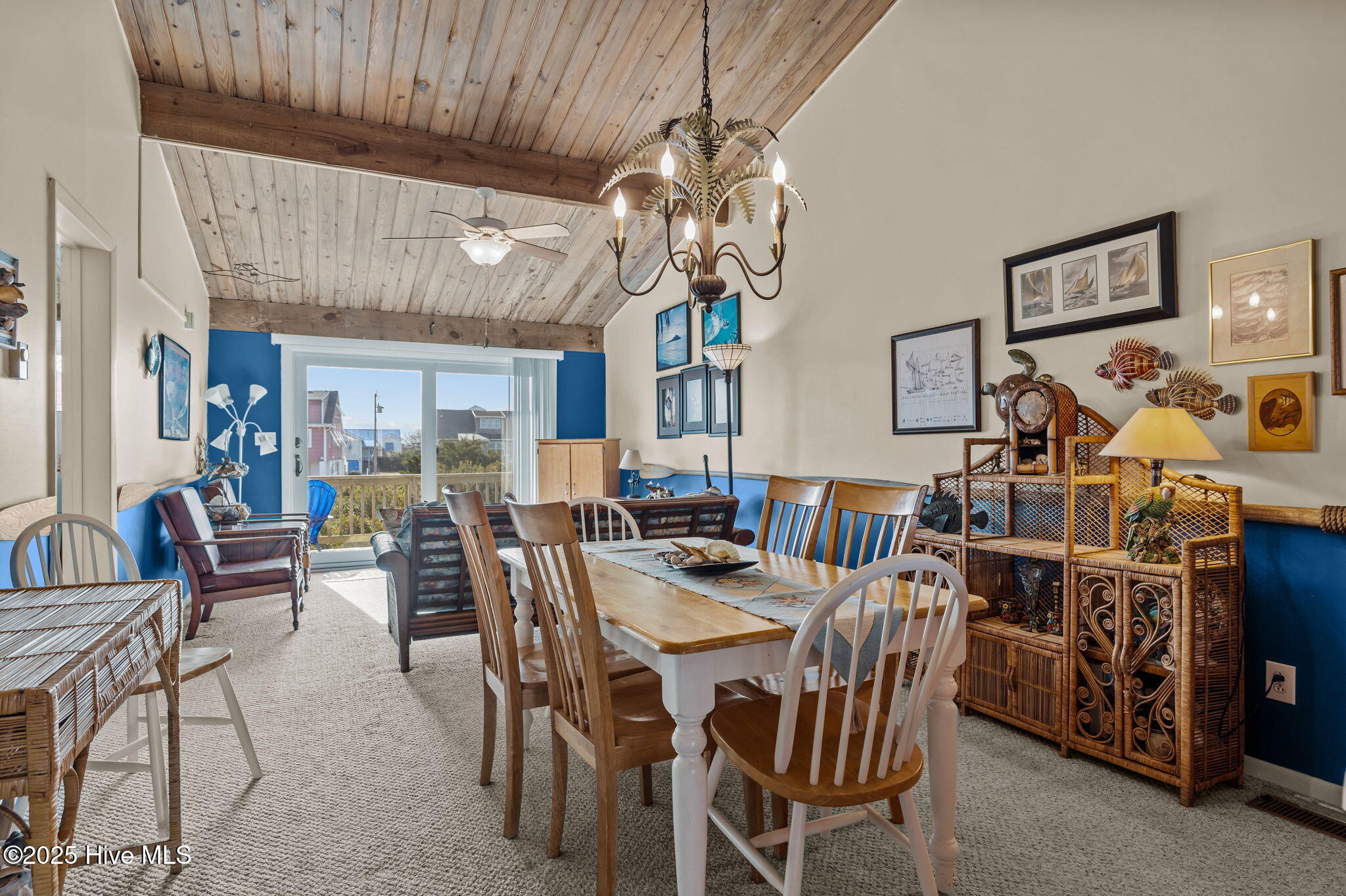 104 Robin Avenue Atlantic Beach, NC 28512 - Photo 16 of 46 Open-Concept Living & Dining Area