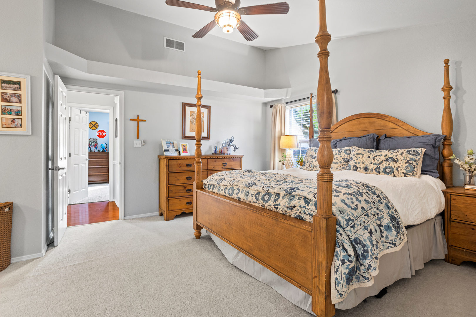 1 Morfey Court Monticello, IL 61856 - Photo 25 of 61 a bedroom with a bed and a dresser