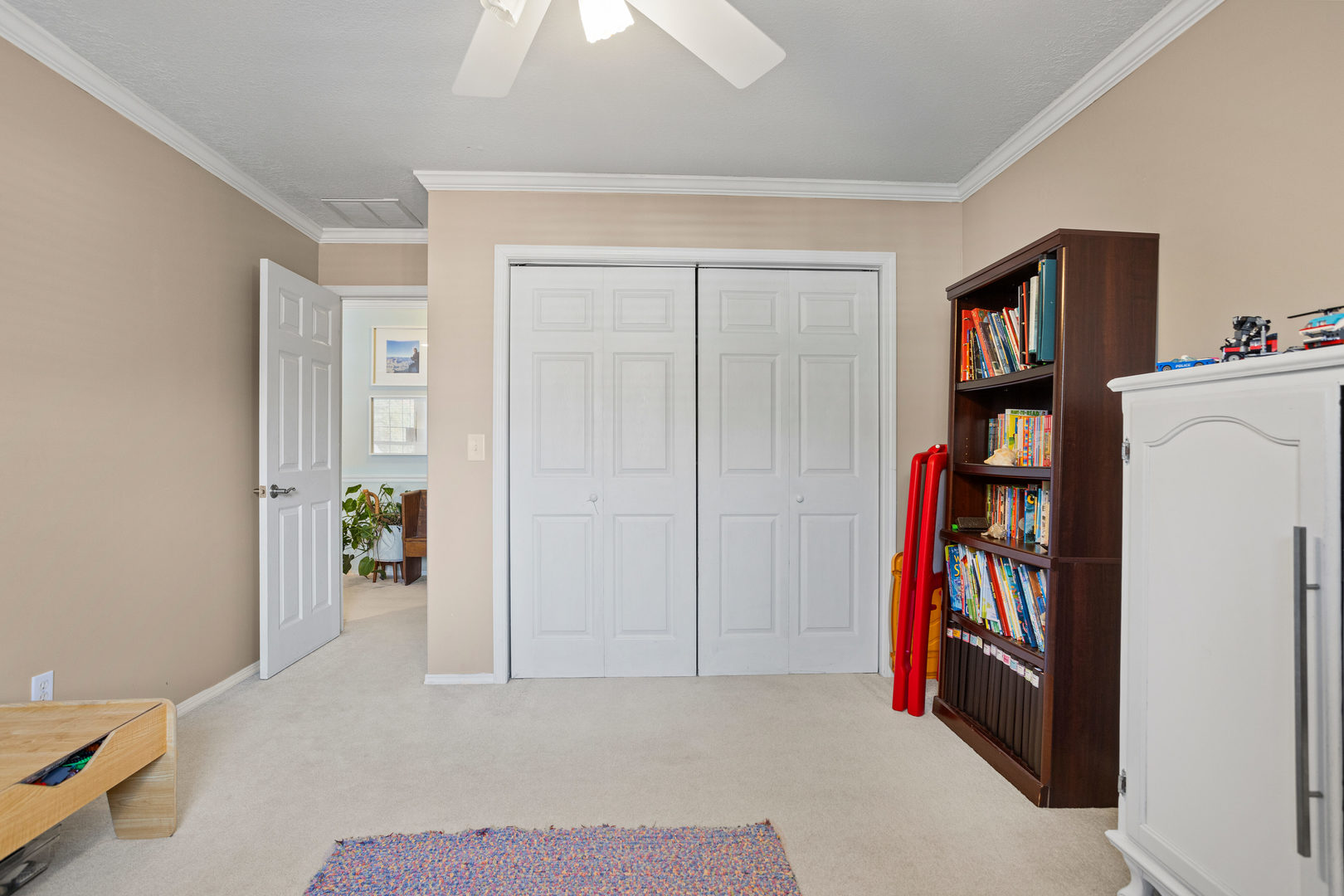 1 Morfey Court Monticello, IL 61856 - Photo 36 of 61 a view of a livingroom with a furniture and staircase