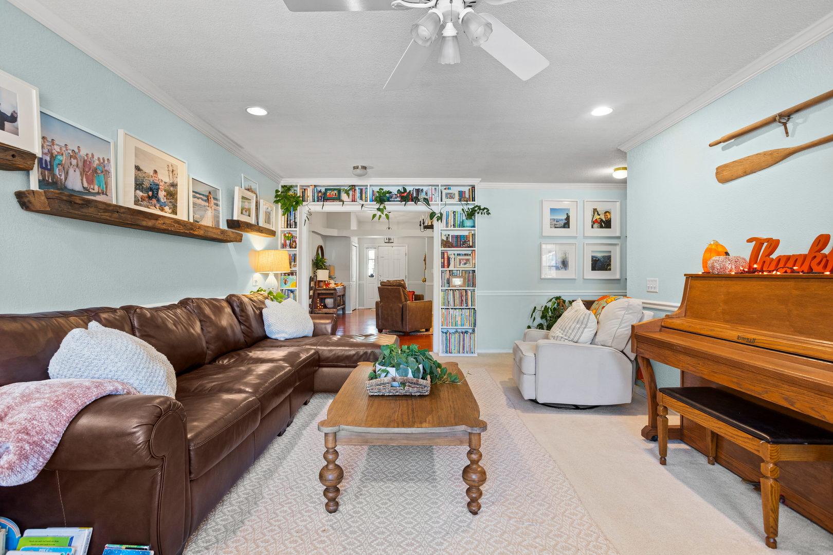 1 Morfey Court Monticello, IL 61856 - Photo 39 of 61 a living room with furniture and a flat screen tv