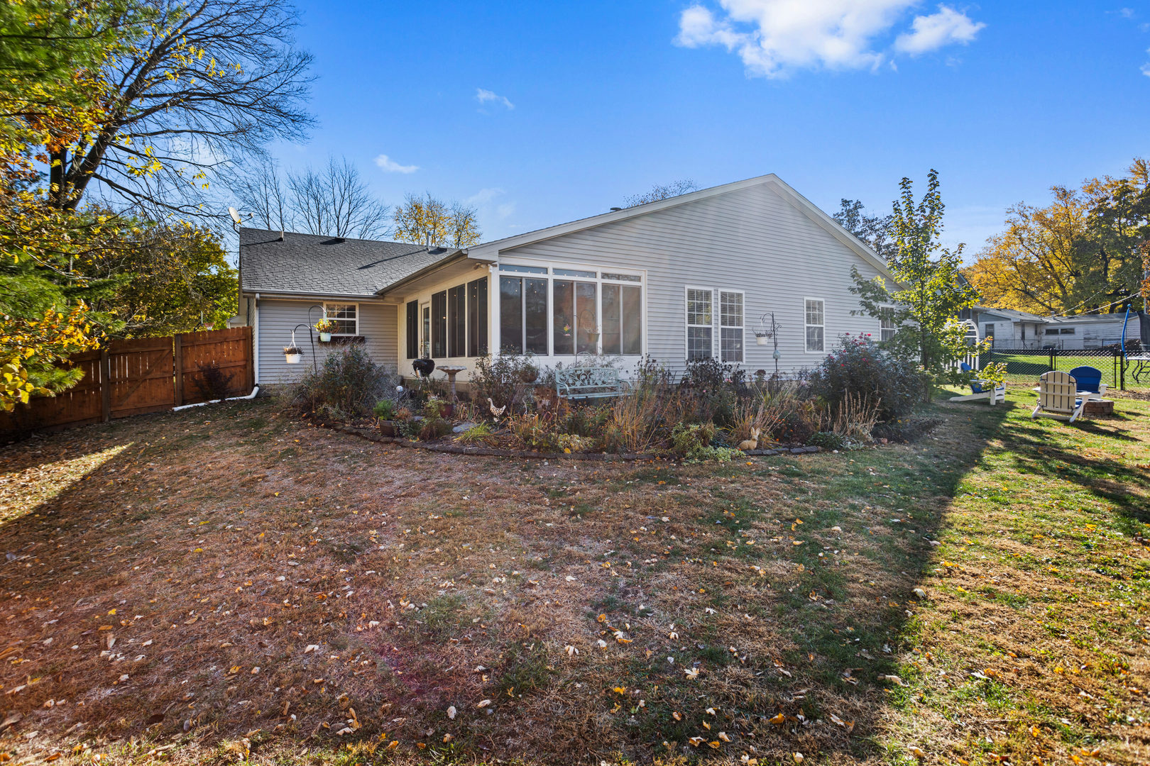 1 Morfey Court Monticello, IL 61856 - Photo 50 of 61 a front view of a house with garden