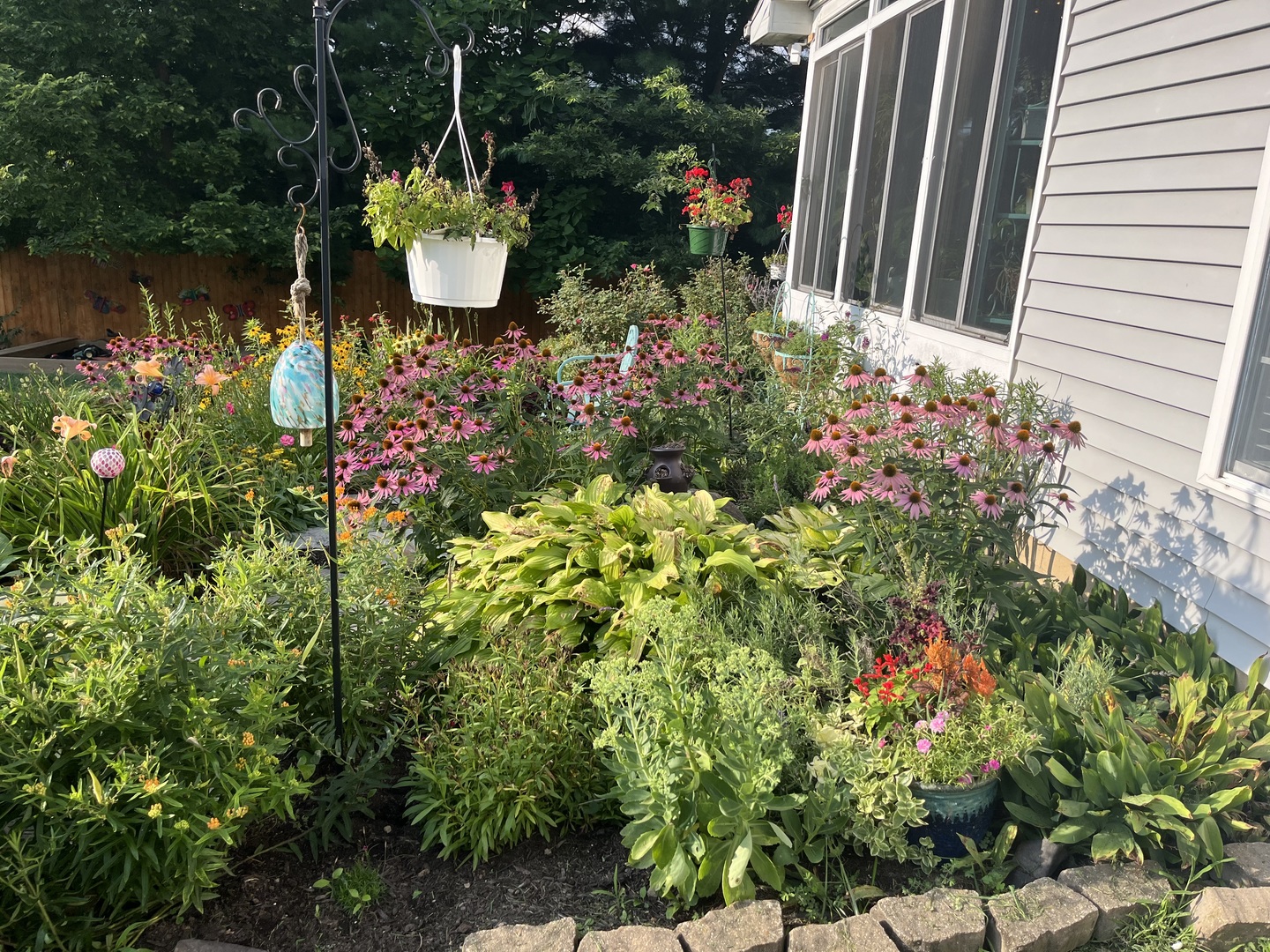 1 Morfey Court Monticello, IL 61856 - Photo 60 of 61 a view of a flower in a garden of a house