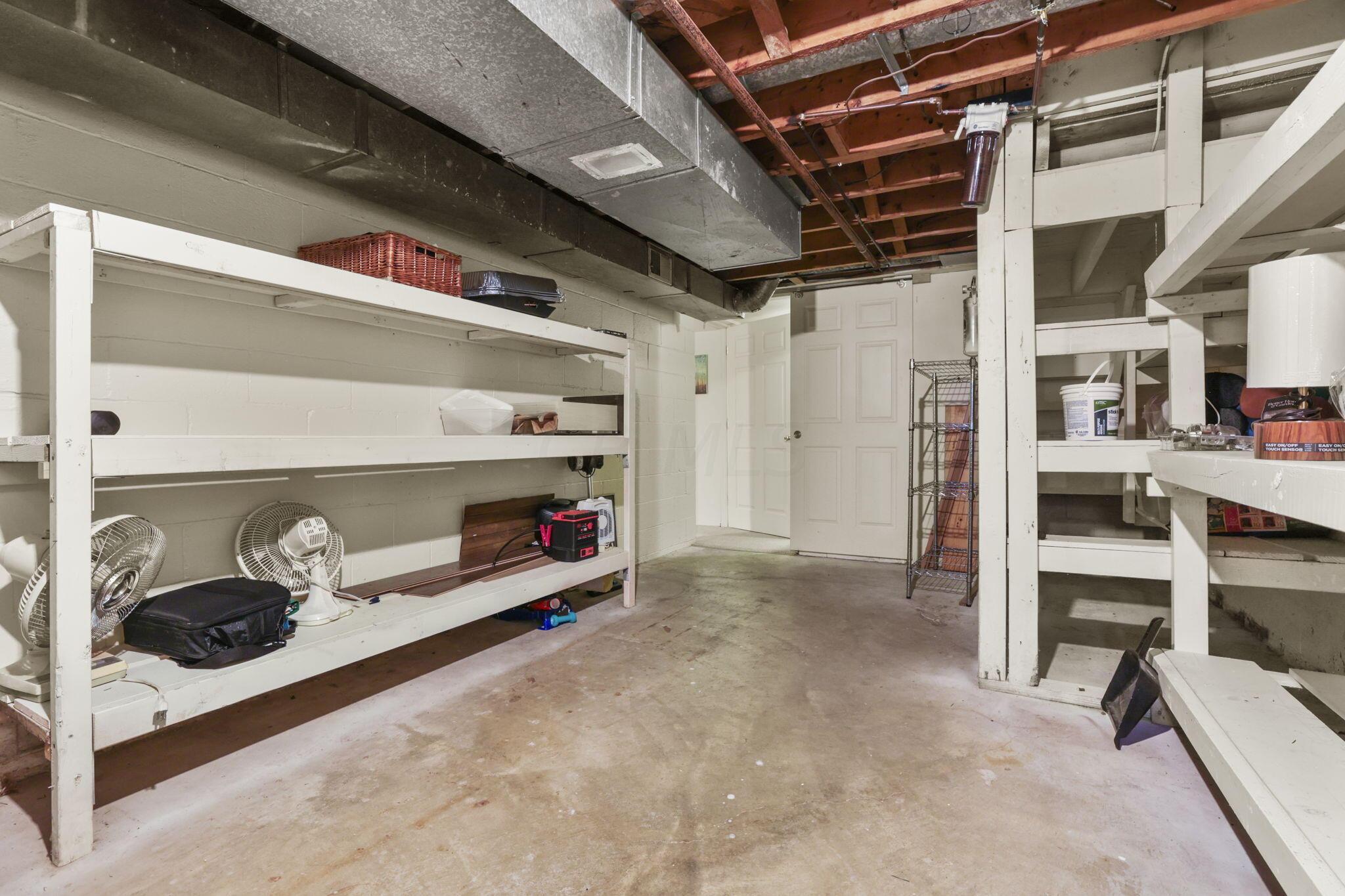 695 Raleigh Drive Columbus, OH 43228 - Photo 44 of 57 storage area in the basement