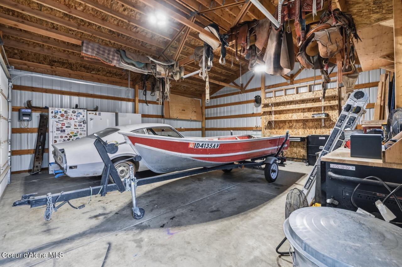 816 Old House Road Athol, ID 83801 - Photo 52 of 64 Garage Interior