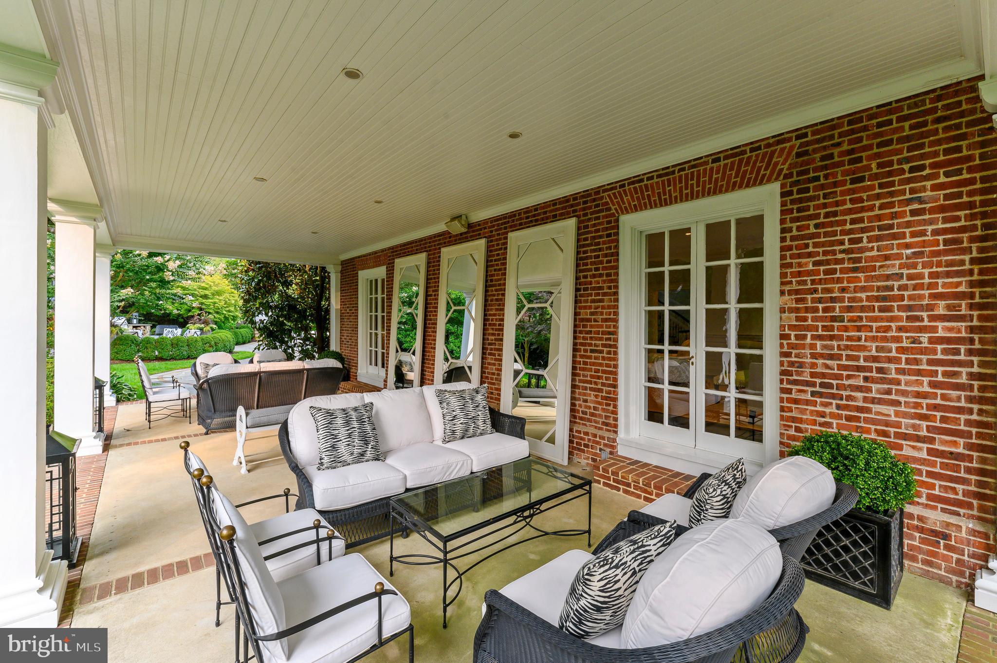 375 North Spring Mill Road Villanova, PA 19085 - Photo 12 of 70 Covered porch with Living Room access