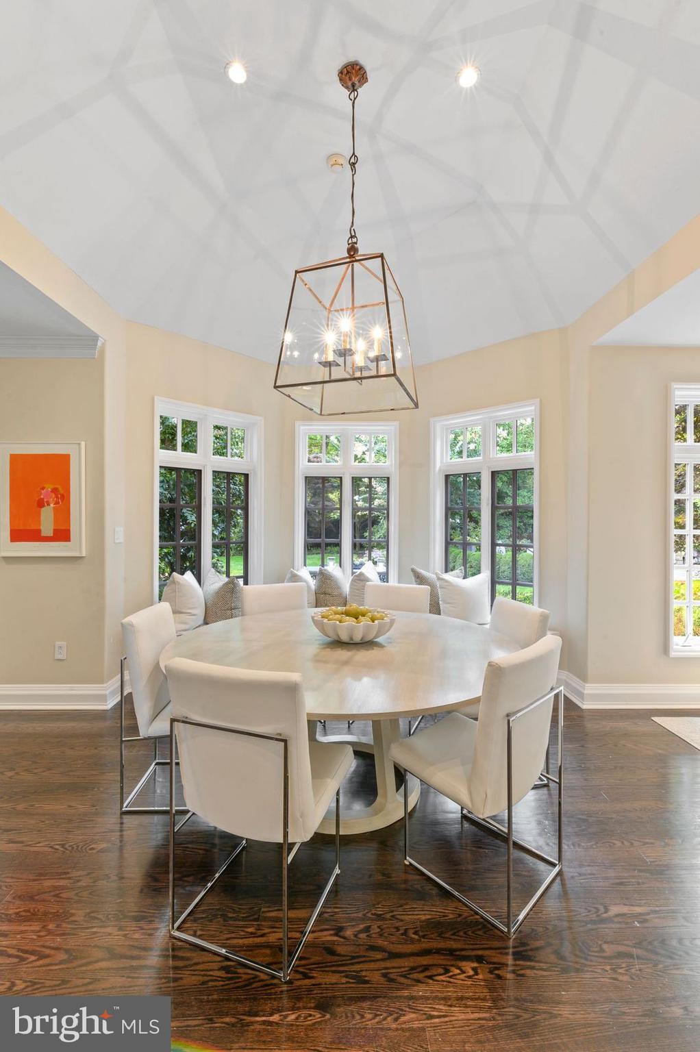 375 North Spring Mill Road Villanova, PA 19085 - Photo 28 of 70 Breakfast room with bay windows