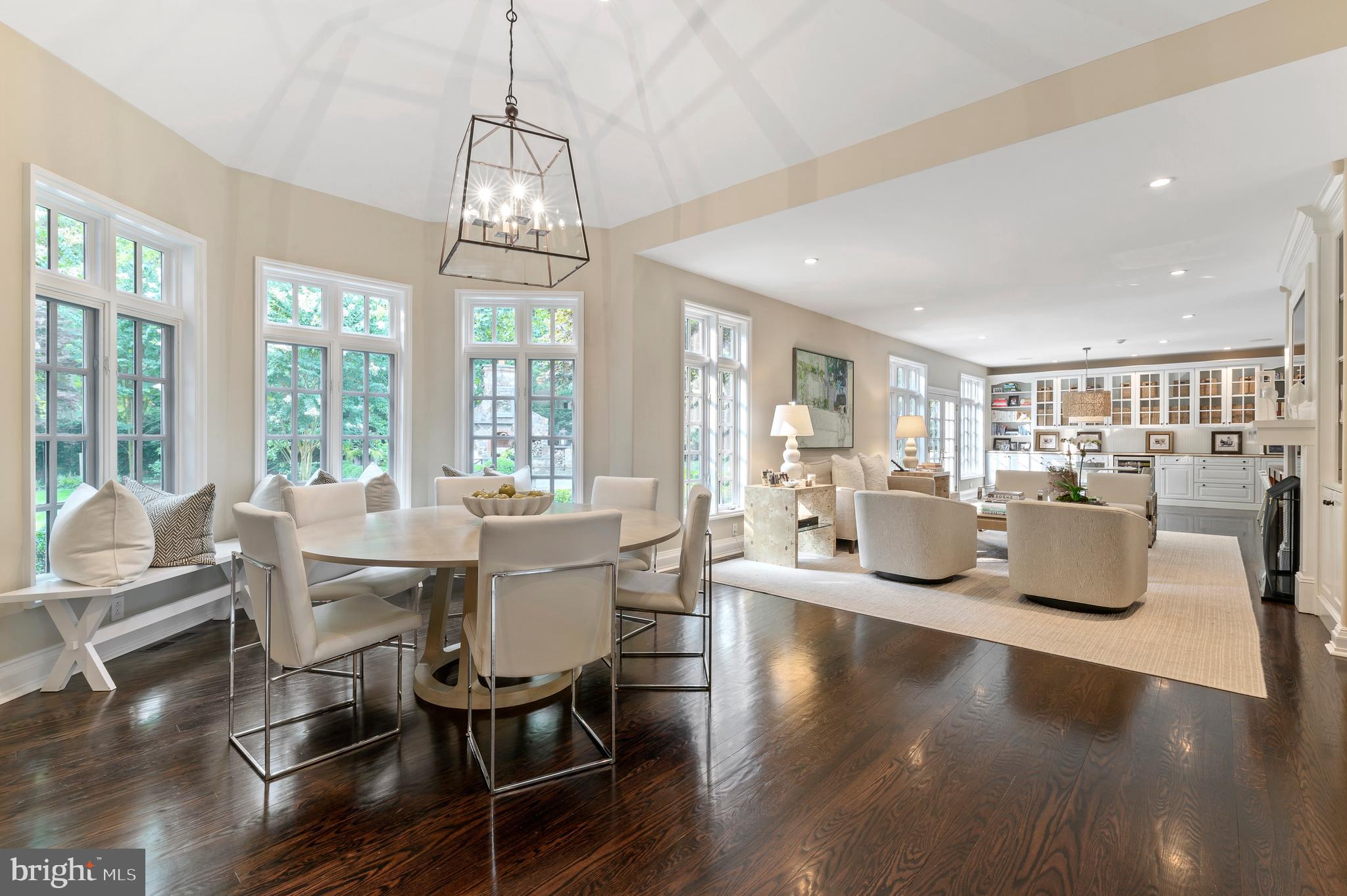 375 North Spring Mill Road Villanova, PA 19085 - Photo 30 of 70 Breakfast room open to Kitchen and Family Rm
