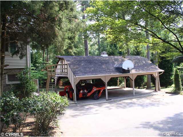 Exterior Back - 34 x 24 Carport or picnic pavillio