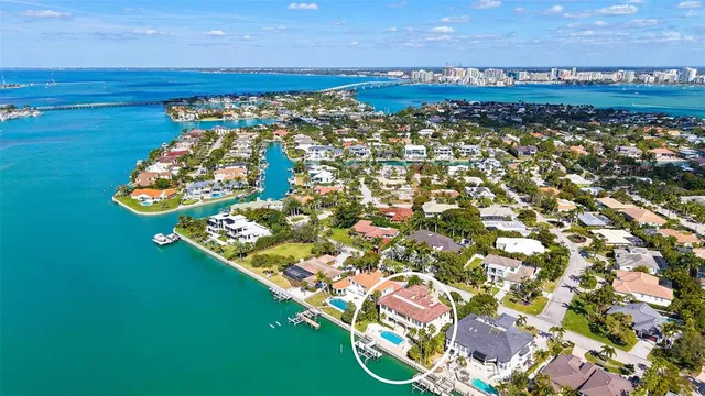 $7,800,000 | 570 South Spoonbill Drive, Sarasota, FL 34236